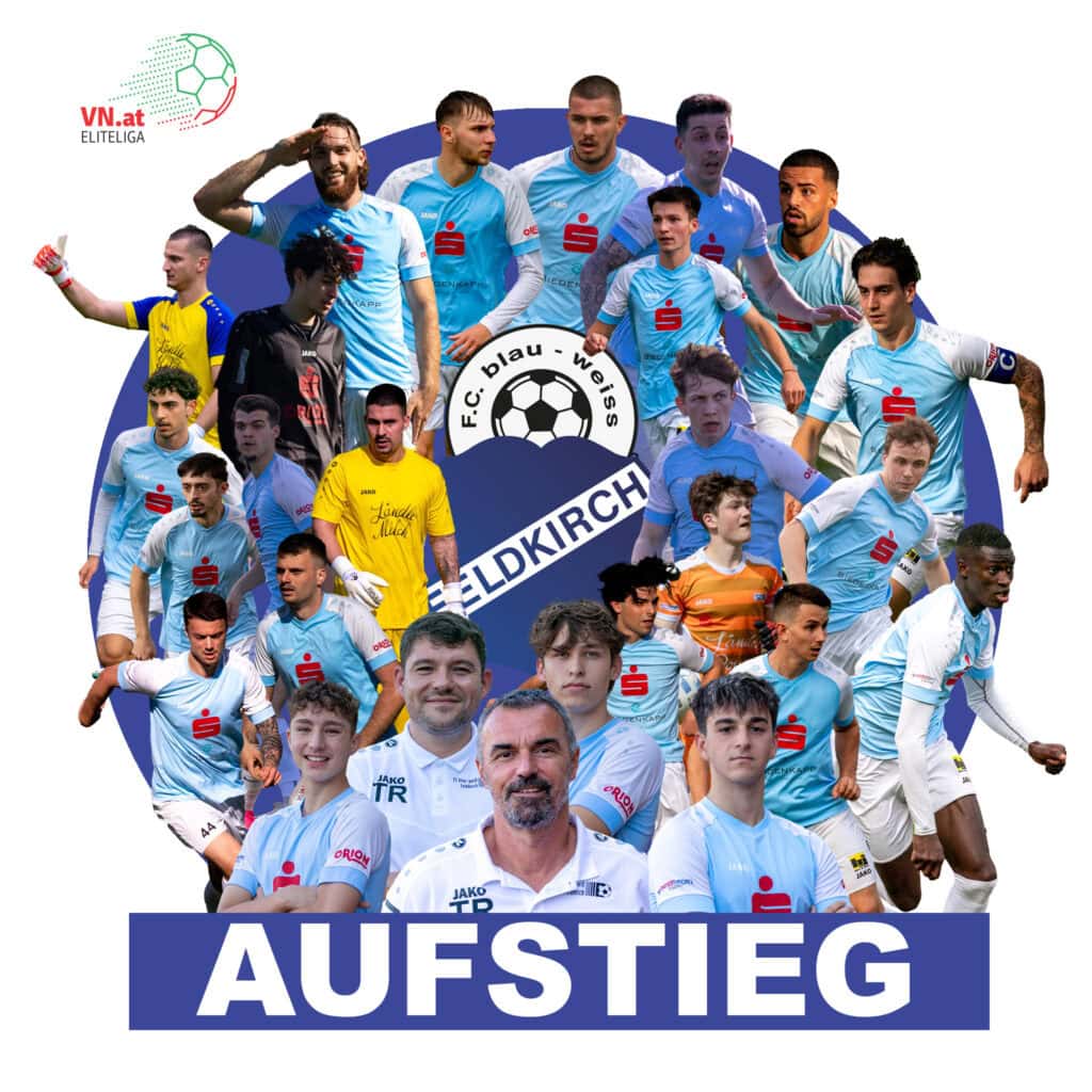 Der FC BW Feldkirch ist in die Eliteliga aufgestiegen.