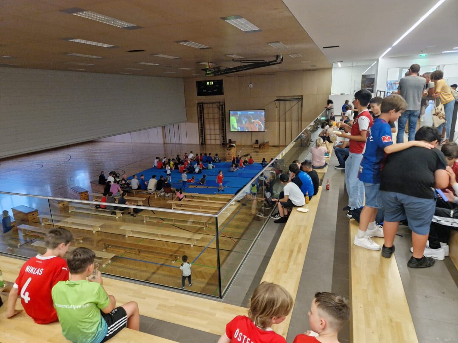 Saisonabschluss in der Sporthalle Oberau