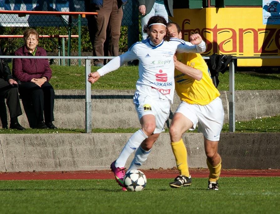 Samir Luiz Sganzerla 2014 gegen Admira Dornbirn