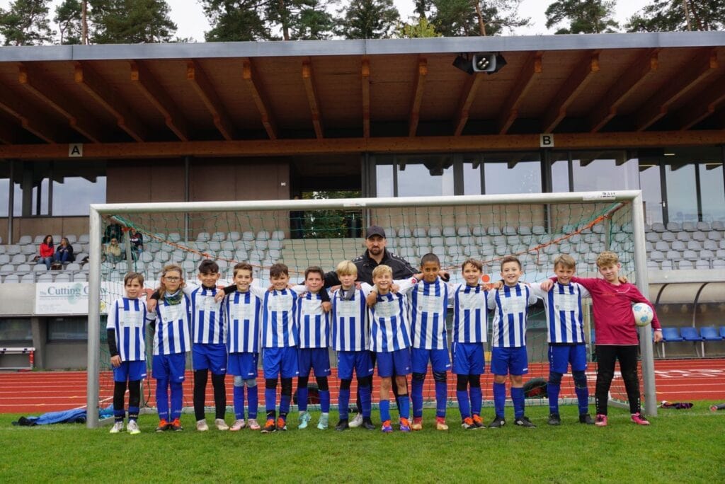 U11 A im Heimspiel gegen Frastanz