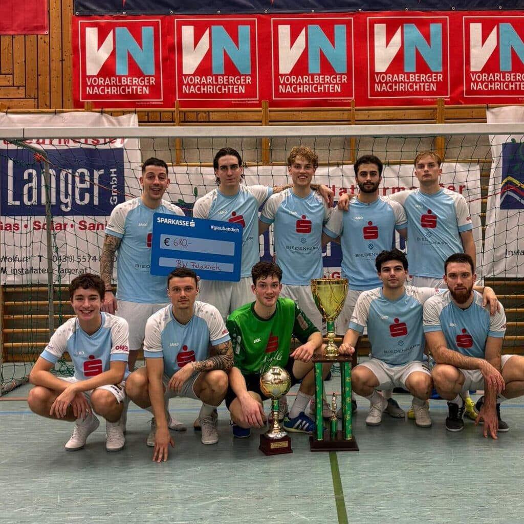 2. Platz für den Sparkasse FC BW Feldkirch