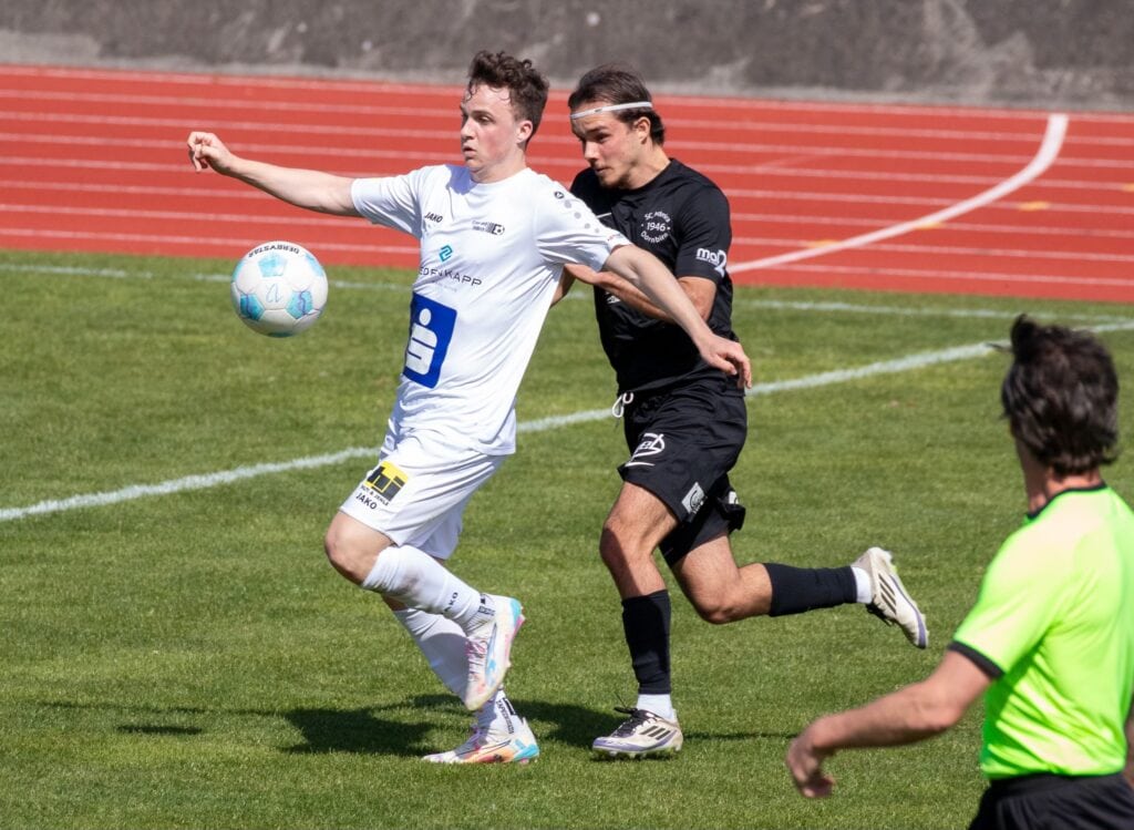 Jakob Lorenz im Spiel gegen Admira Dornbirn