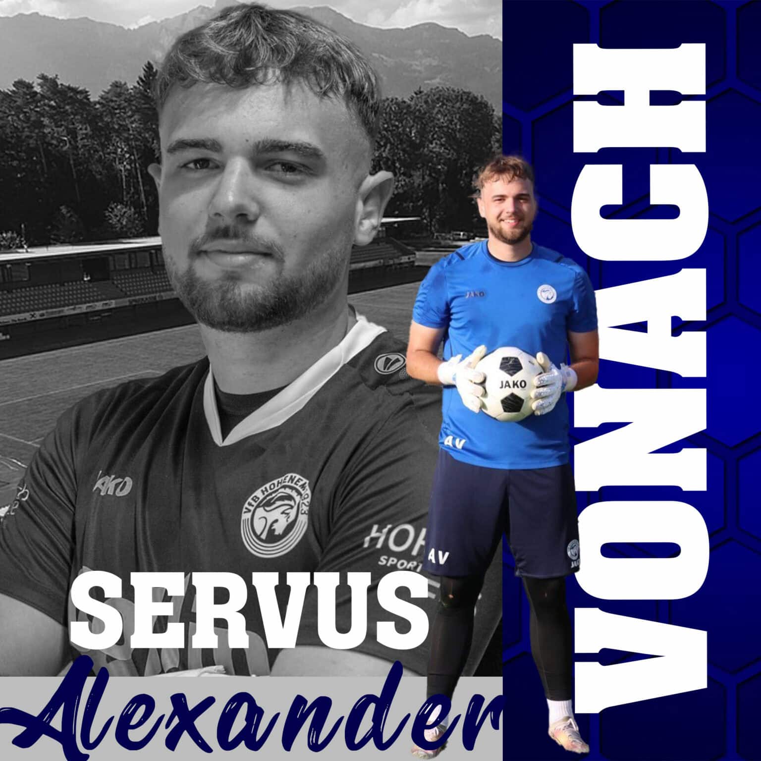 Von der Grafen- in die Montfortstadt: Alexander Vonach. Foto: VfB Hohenems